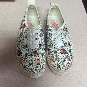 Vans Fantasy Print Sneakers - Pink, Black, White